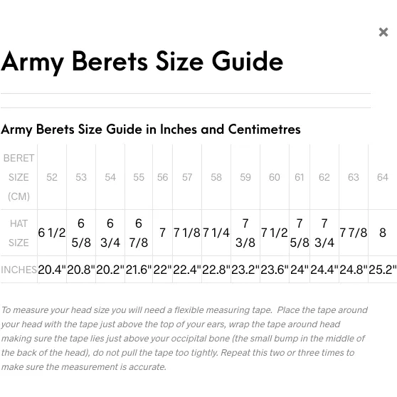 Beret REME