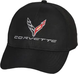 C8 Corvette Next Generation Perforated Performance Hat - Officially Licensed Chevrolet Adjustable Cap