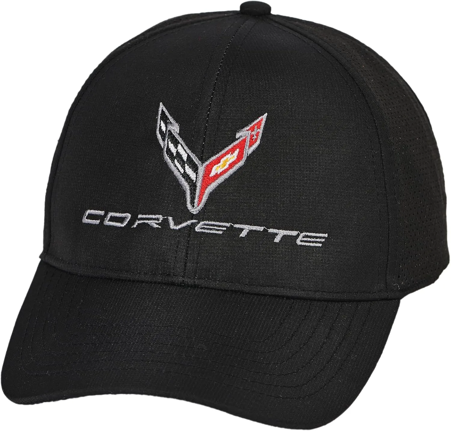C8 Corvette Next Generation Perforated Performance Hat - Officially Licensed Chevrolet Adjustable Cap