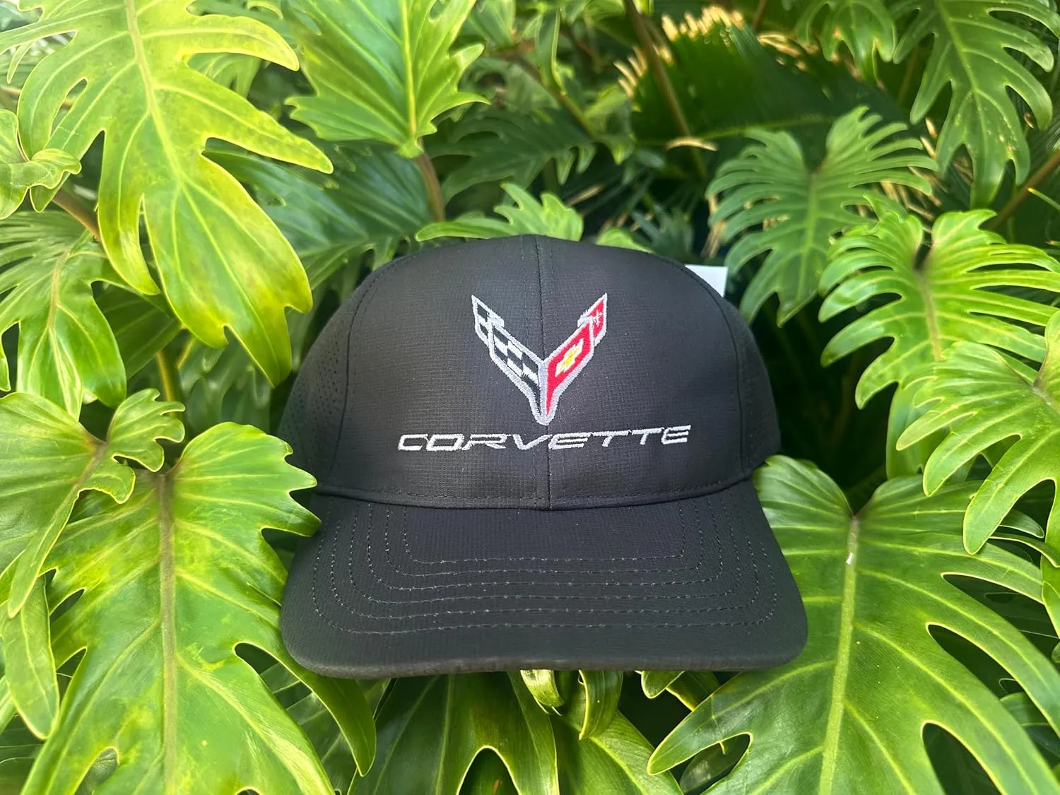 C8 Corvette Next Generation Perforated Performance Hat - Officially Licensed Chevrolet Adjustable Cap