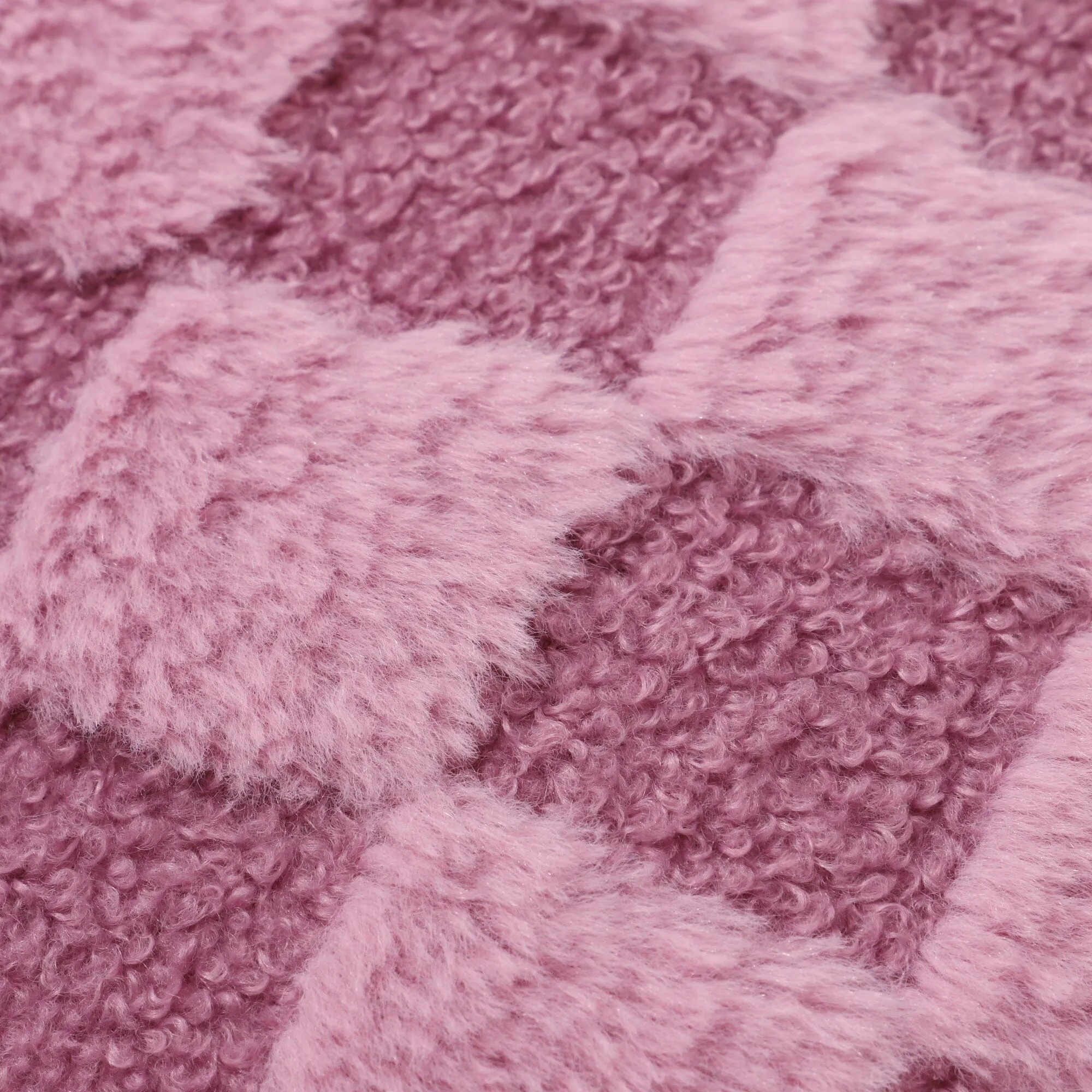 Checkerboard Cushion Cover 450 X 450 Purple