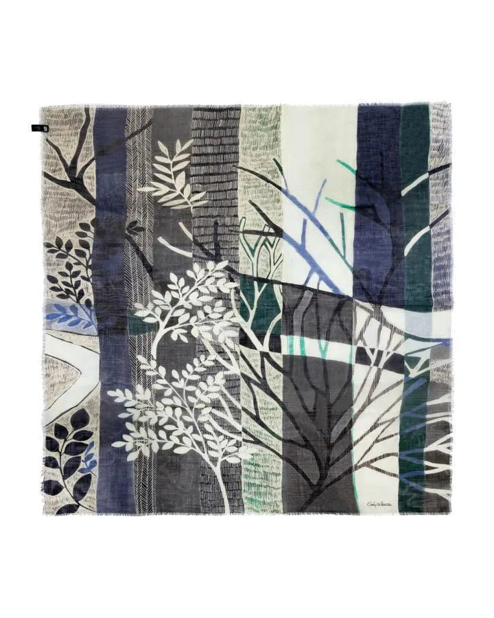 Cinzia Rocca Abstract Nature Scarf