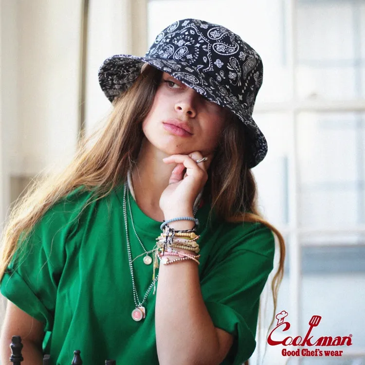 Cookman Bucket Hat - Paisley Black