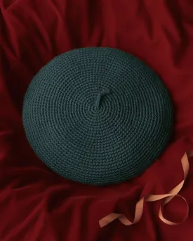 Crochet Beret - Green