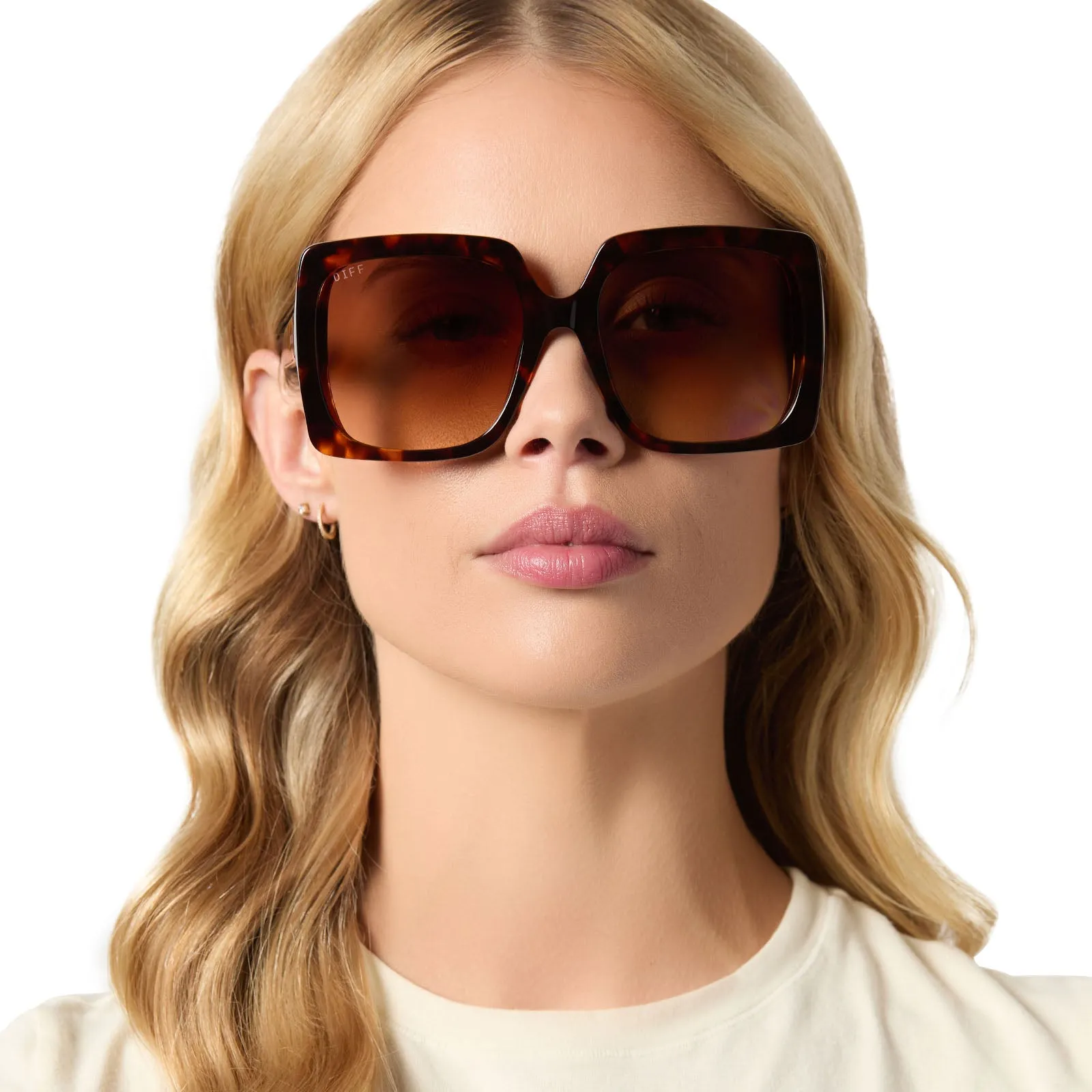 EMILY IN PARIS - SYLVIE   EDITORIAL TORTOISE   BROWN GRADIENT SUNGLASSES