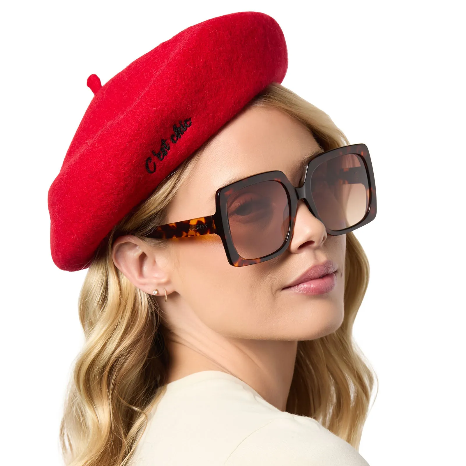 EMILY IN PARIS - SYLVIE   EDITORIAL TORTOISE   BROWN GRADIENT SUNGLASSES