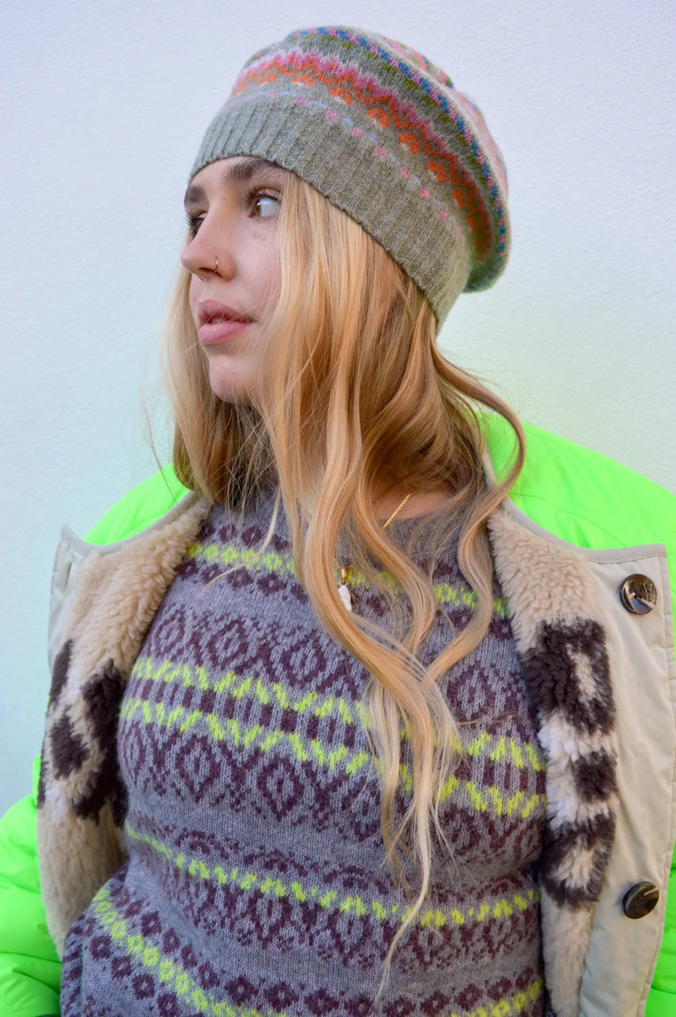 Eribé Alloa Pink Willow Beret