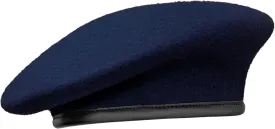 Gajaous British Military Berets with Leather Sweatband, Adjustbale Army Wool Beret for Men & Women