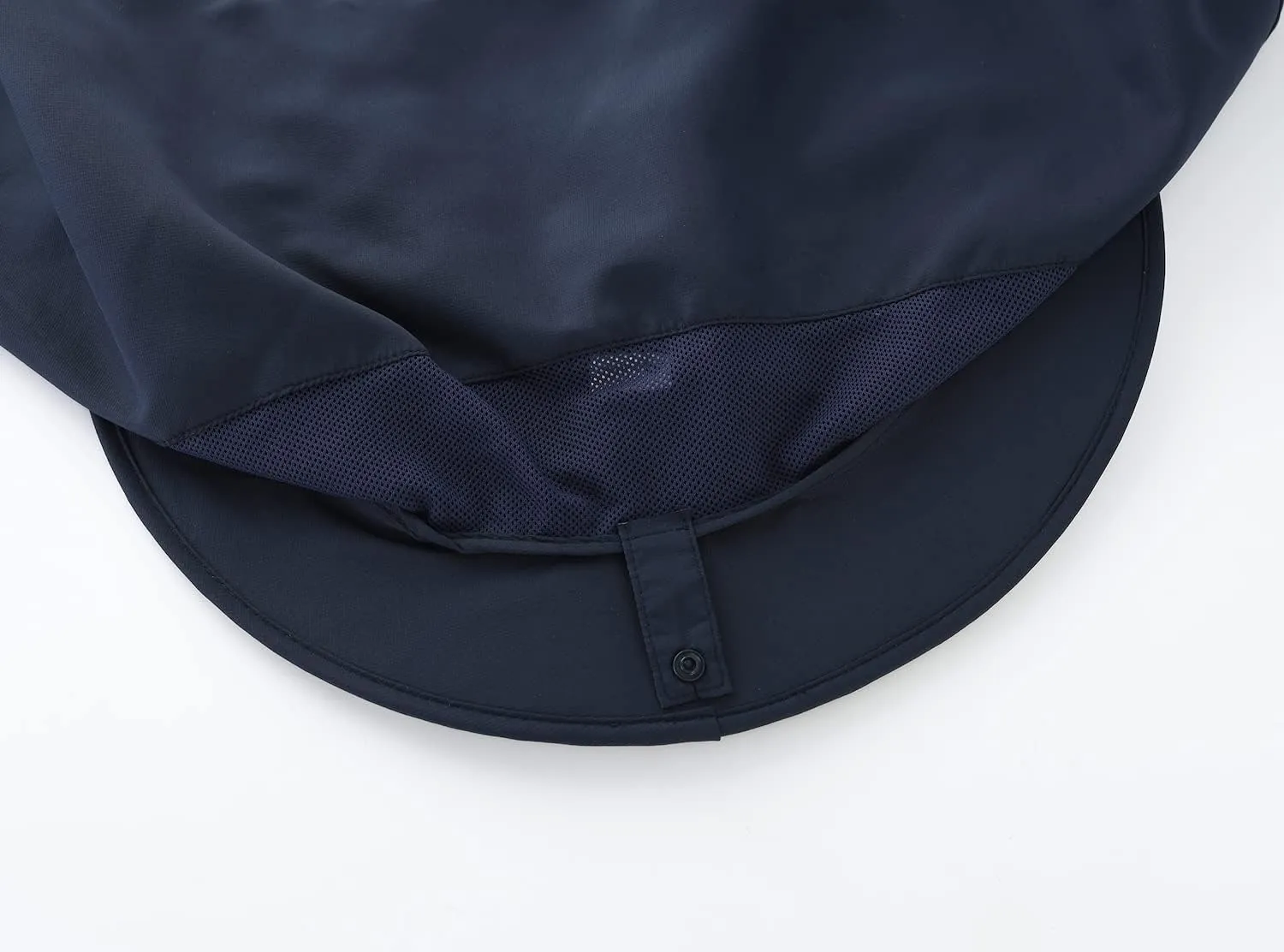 Home Prefer UPF50 Mens Sun Hat with Neck Flap Quick Dry UV Protection Cap Womens Wide Brim Fishing Hat Neck Flap Beach Garden