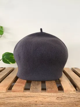 KOPKA Roll Up Woollen Beret - Anthracite