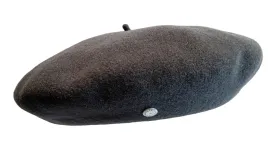 Laulhere stretchable Wool ladies beret in Grey