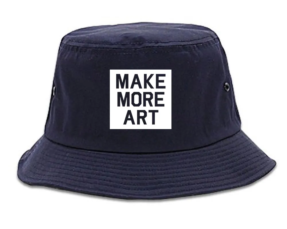 Make More Art Mens Bucket Hat