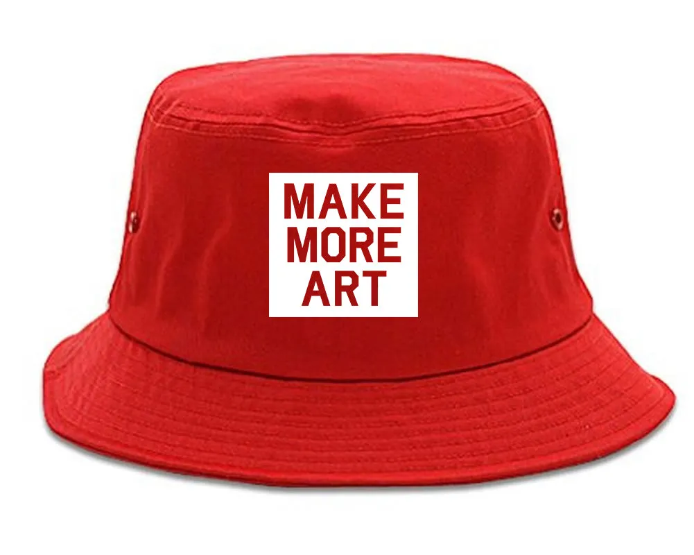 Make More Art Mens Bucket Hat