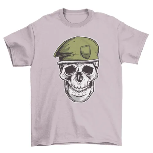 Military skull t-shirt