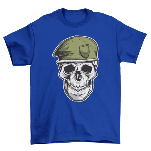 Military skull t-shirt