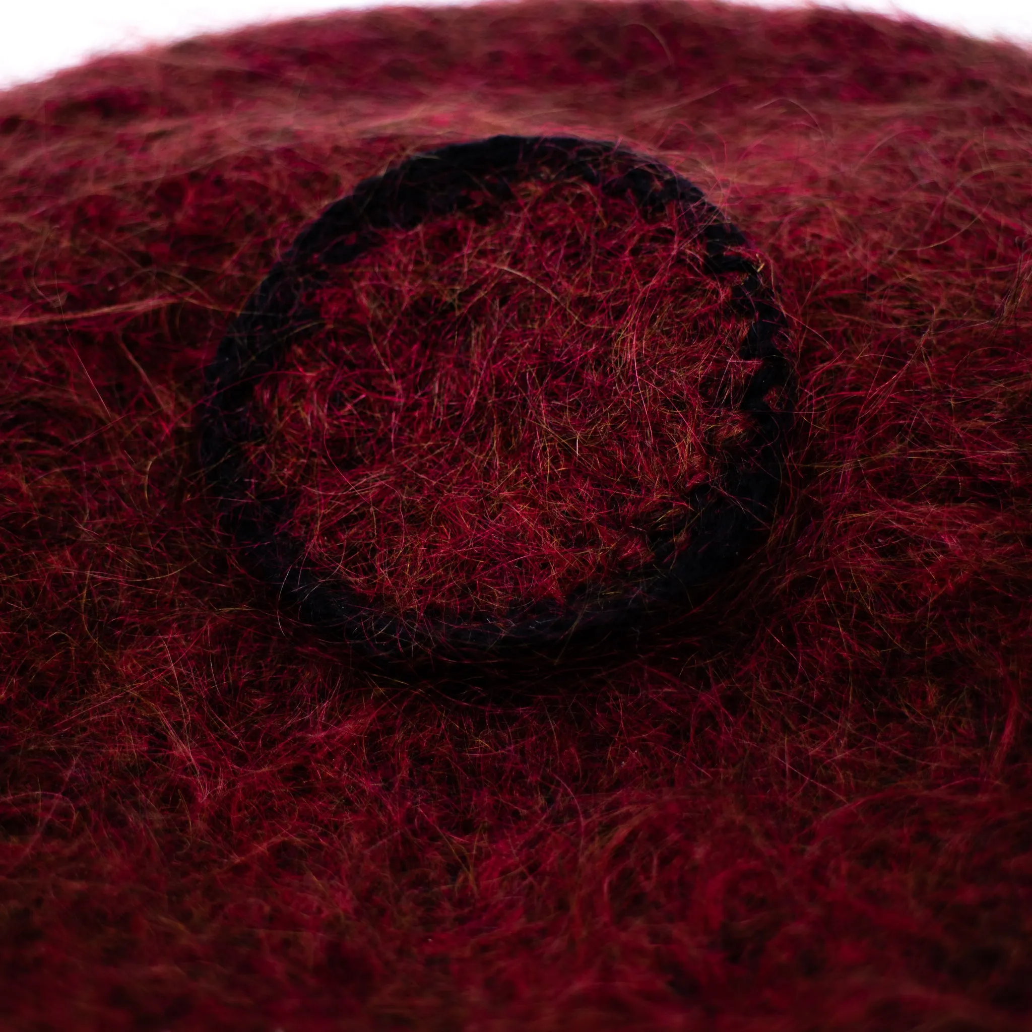Mohair tam beret