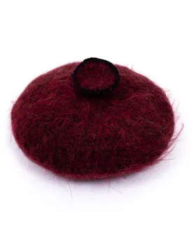 Mohair tam beret