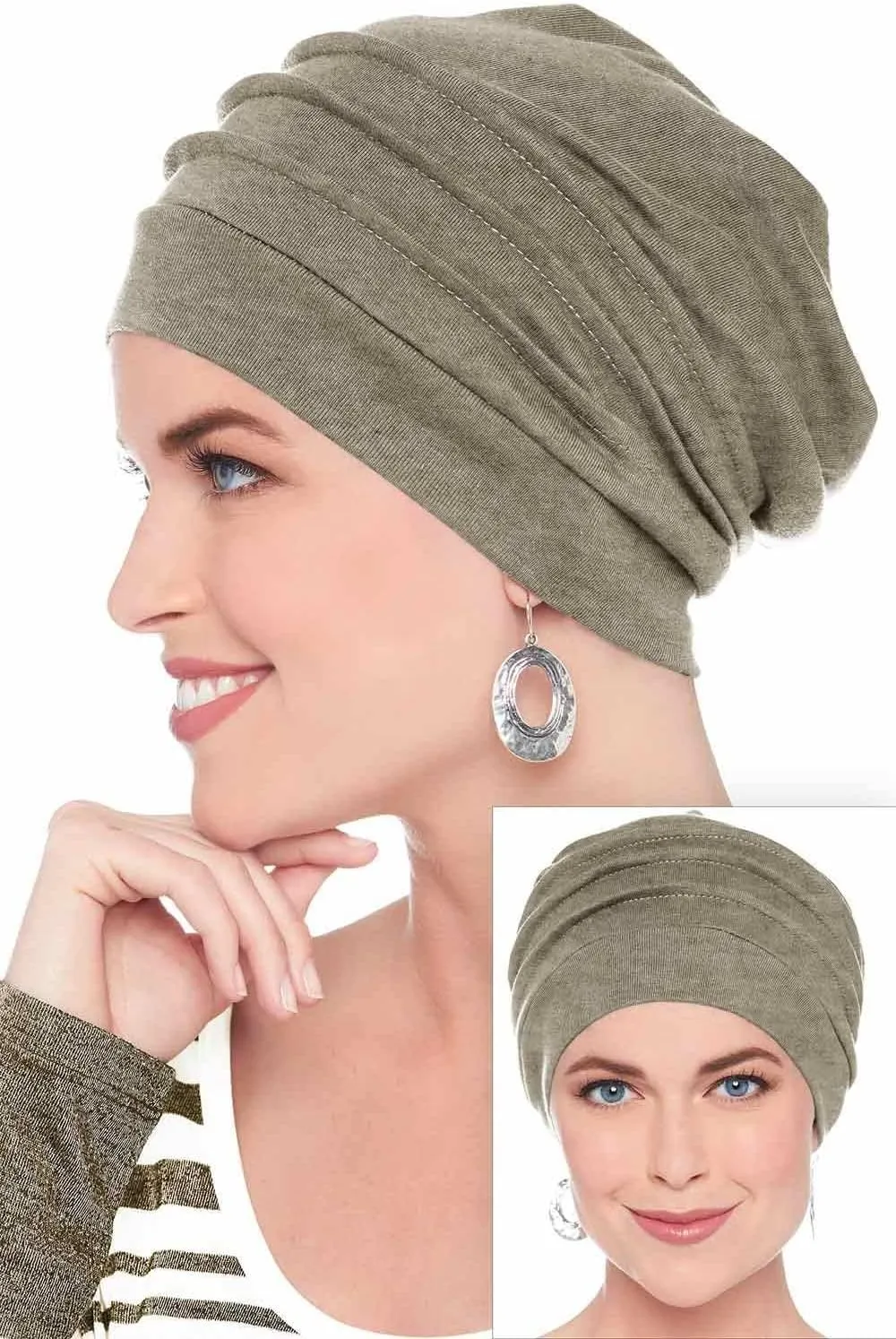 Slouchy Snood Hat - The Original 100% Cotton Slouchy Beanie