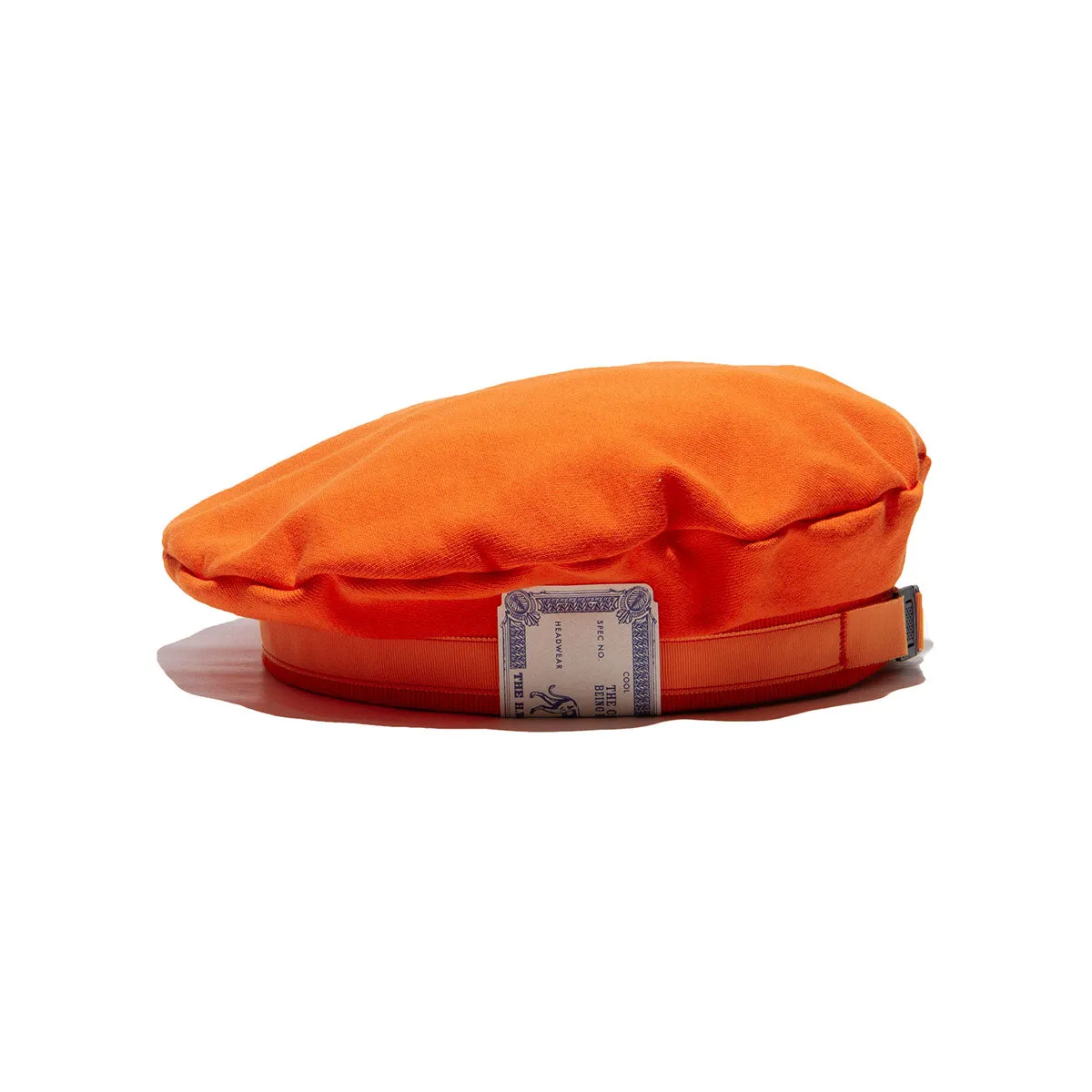 SWEAT DISK BERET - Orange
