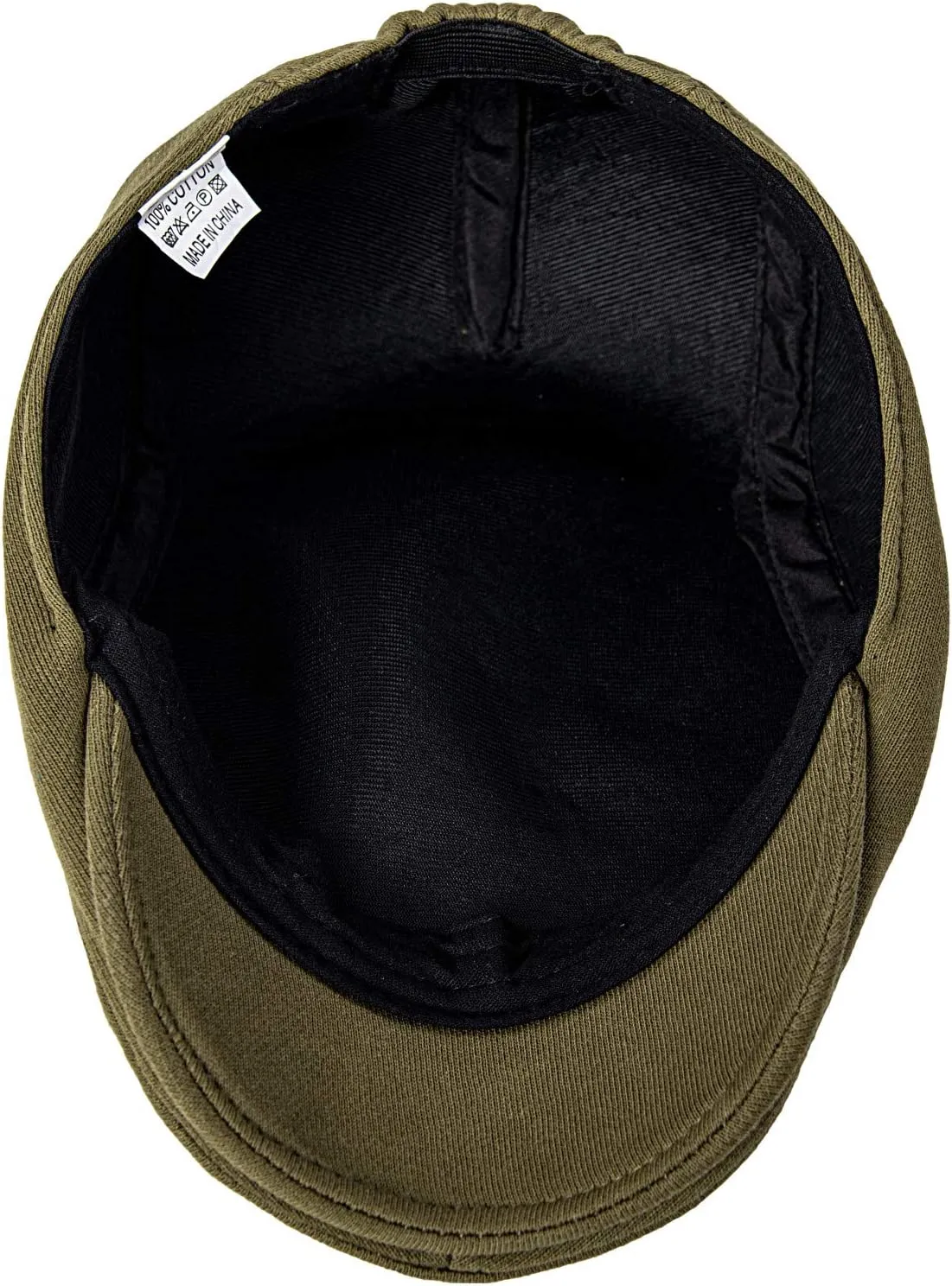 VOBOOM Men's Cotton Flat Ivy Gatsby Newsboy Driving Hat Cap